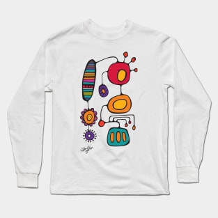 Feather Flower Chime Long Sleeve T-Shirt